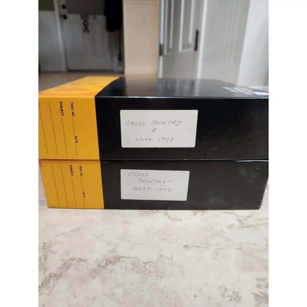 2 - Kodak Carousel Transvue 80 Slide Tray With Original Box